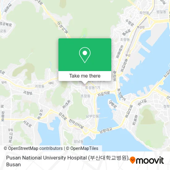 Pusan National University Hospital (부산대학교병원) map