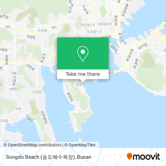 Songdo Beach (송도해수욕장) map