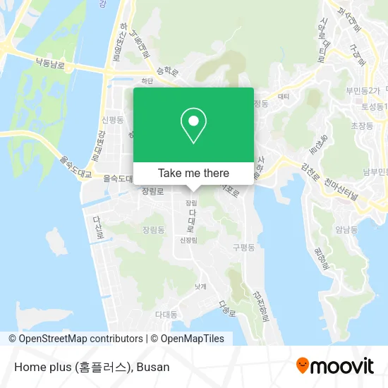 Home plus (홈플러스) map