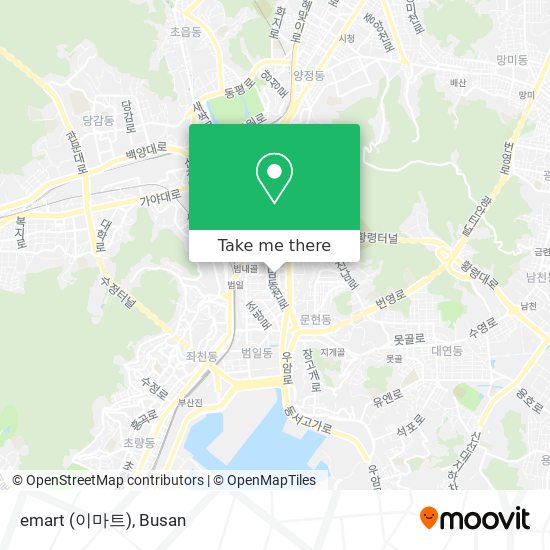 emart (이마트) map
