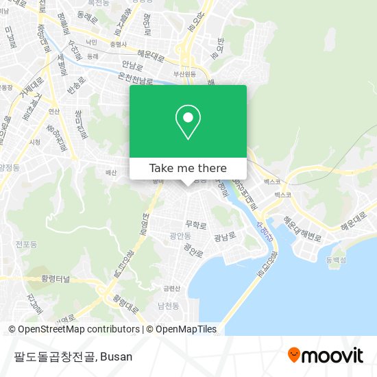팔도돌곱창전골 map