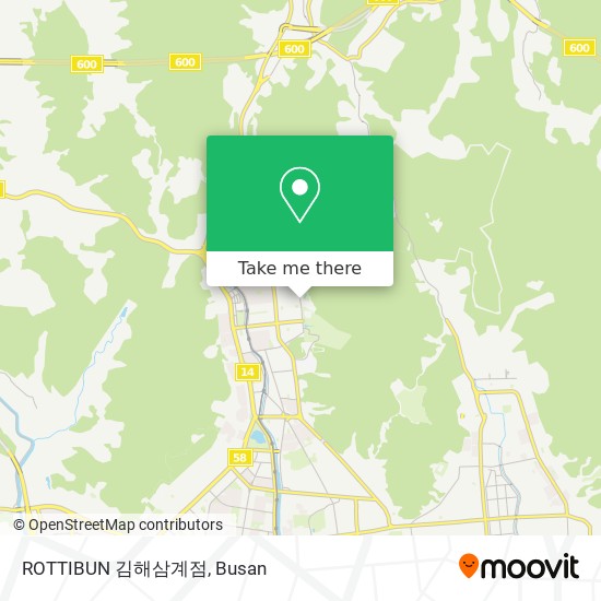 How to get to ROTTIBUN 김해삼계점 in Busan by Light Rail, Metro or Bus | Moovit