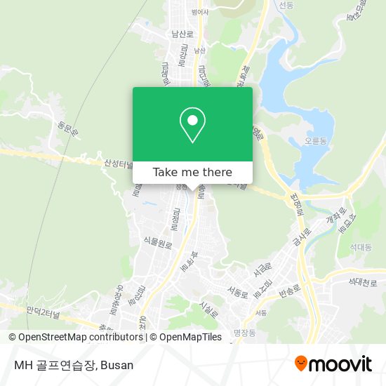 MH 골프연습장 map