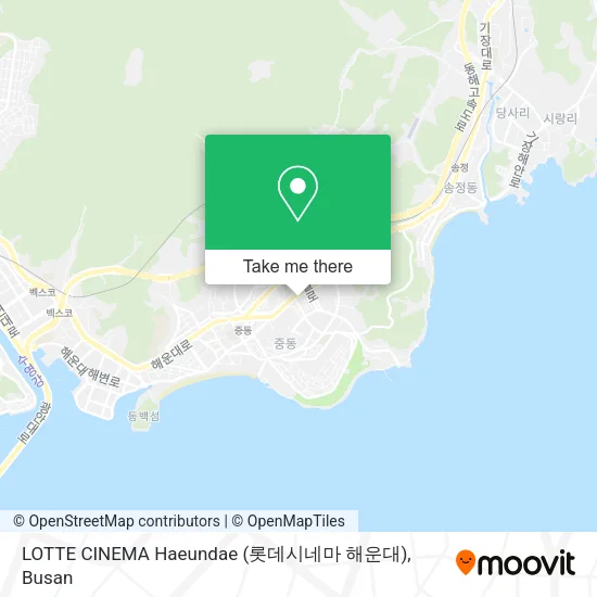 LOTTE CINEMA Haeundae (롯데시네마 해운대) map