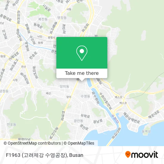 F1963 (고려제강 수영공장) map