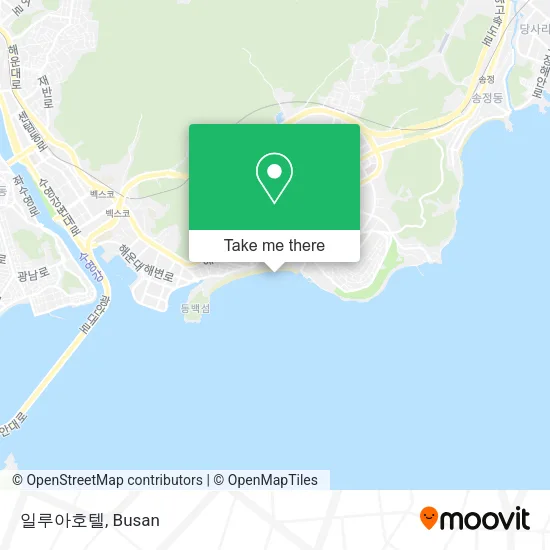 일루아호텔 map