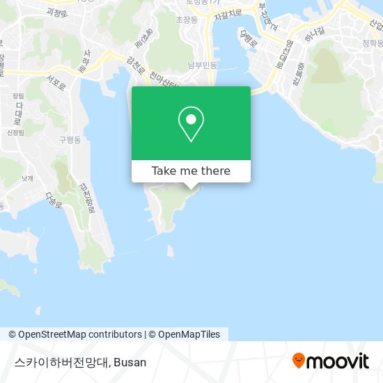 스카이하버전망대 map