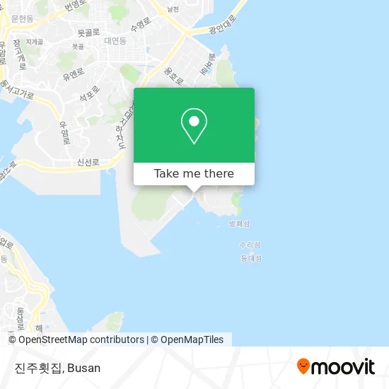 진주횟집 map