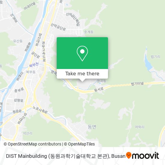 DIST Mainbuilding (동원과학기술대학교 본관) map
