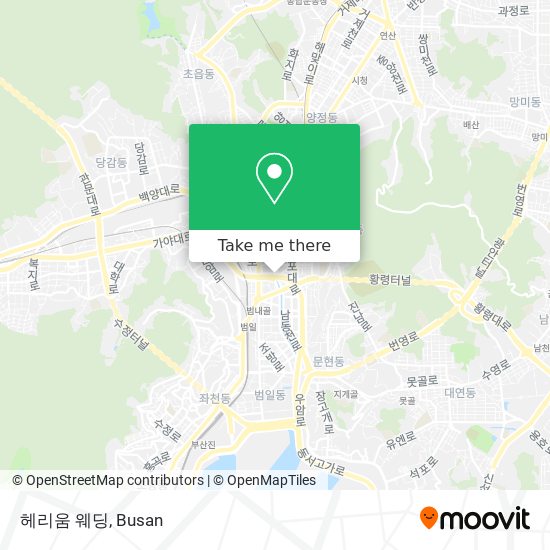 헤리움 웨딩 map