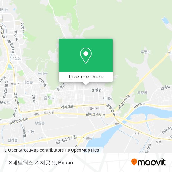 LS네트웍스 김해공장 map