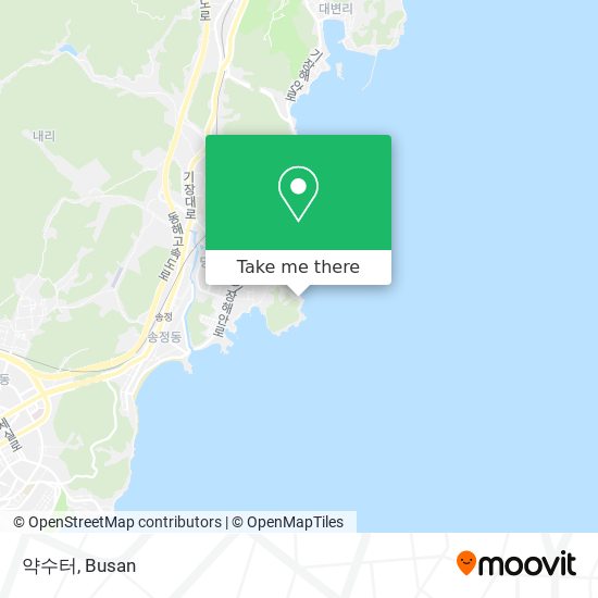 약수터 map