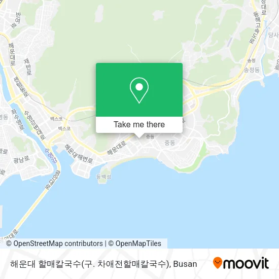해운대 할매칼국수(구. 차애전할매칼국수) map