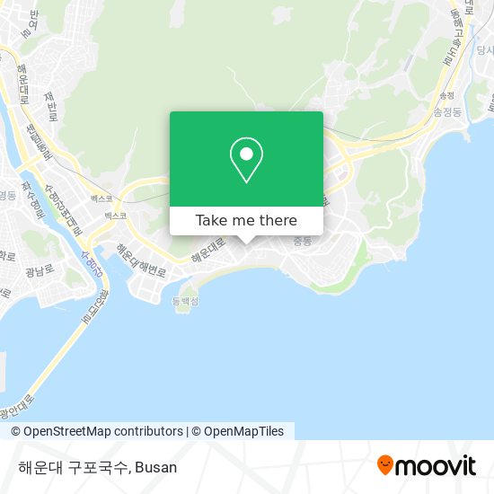 해운대 구포국수 map