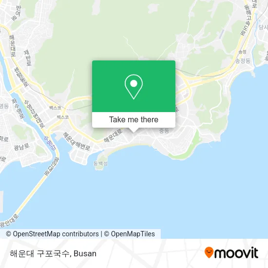 해운대 구포국수 map