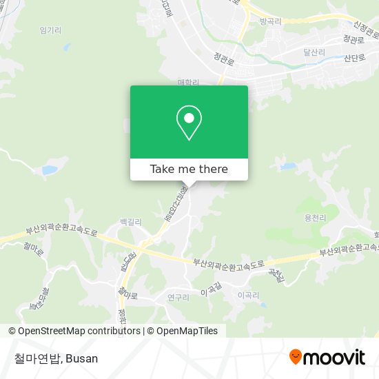 철마연밥 map