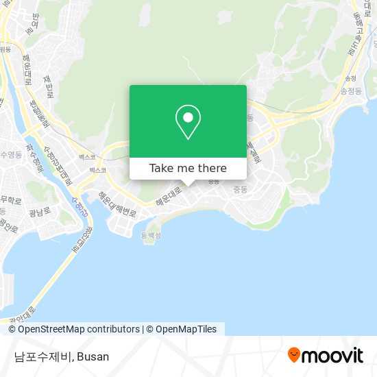 남포수제비 map