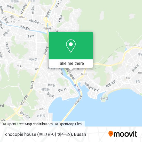 chocopie house (초코파이 하우스) map