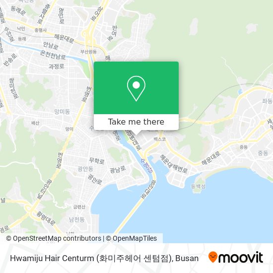 Hwamiju Hair Centurm (화미주헤어 센텀점) map
