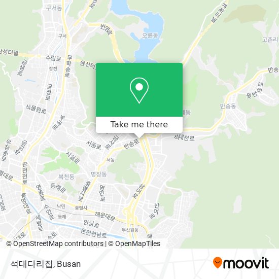 석대다리집 map