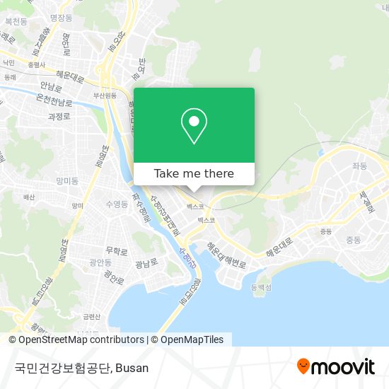 국민건강보험공단 map