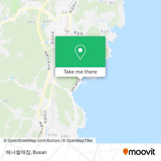해녀할매집 map