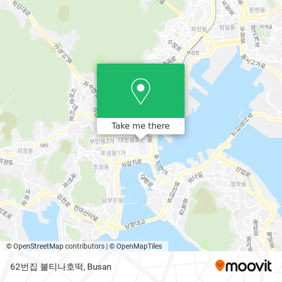 62번집 불티나호떡 map