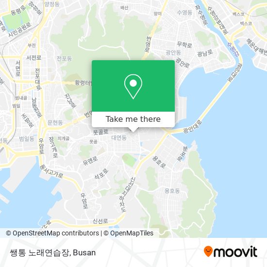 쌩통 노래연습장 map