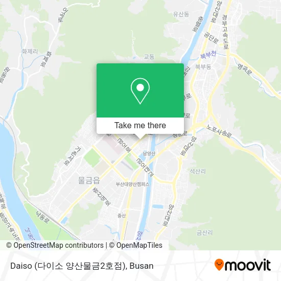 Daiso (다이소 양산물금2호점) map