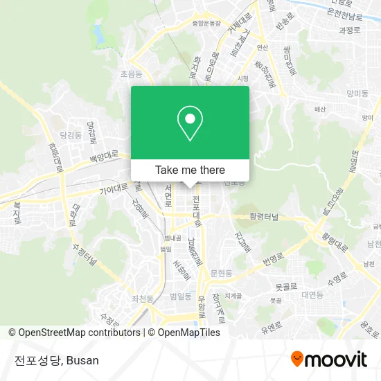 전포성당 map