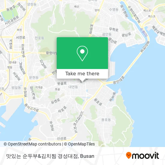 맛있는 순두부&김치찜 경성대점 map