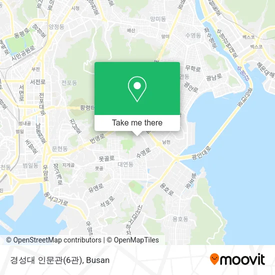 경성대 인문관(6관) map