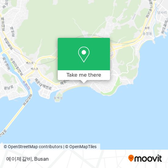예이제갈비 map