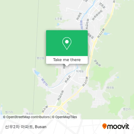 선우2차 아파트 map