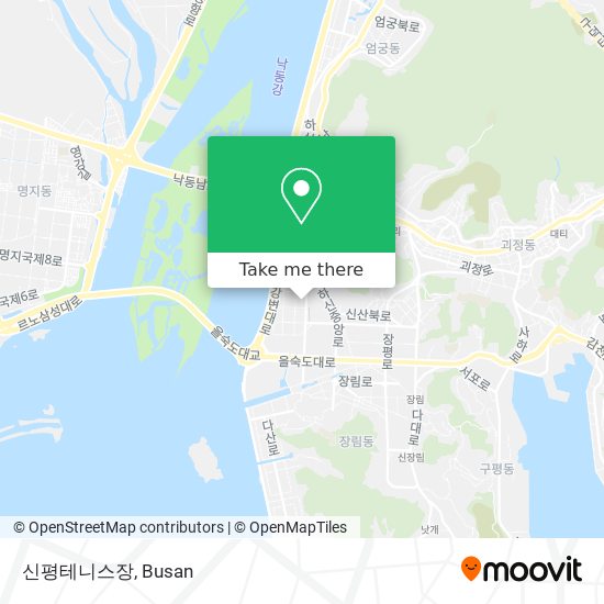 신평테니스장 map