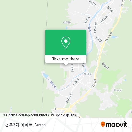 선우3차 아파트 map