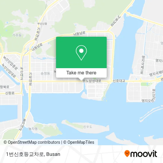 1번신호등교차로 map