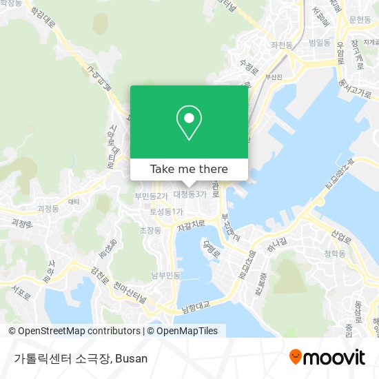 가톨릭센터 소극장 map