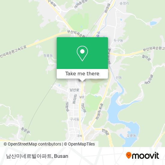 남산미네르빌아파트 map