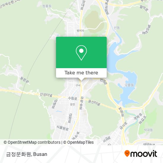 금정문화원 map