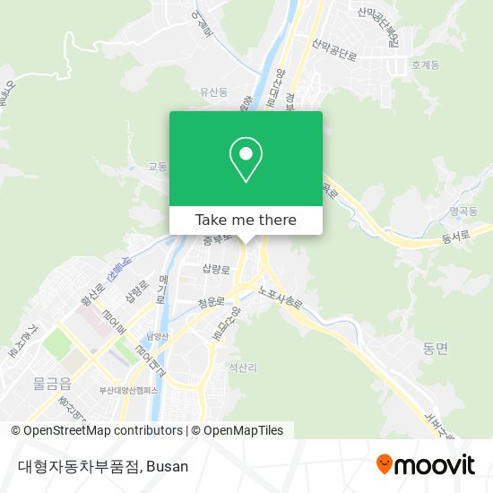 대형자동차부품점 map