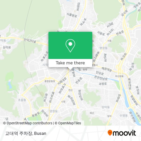 교대역 주차장 map