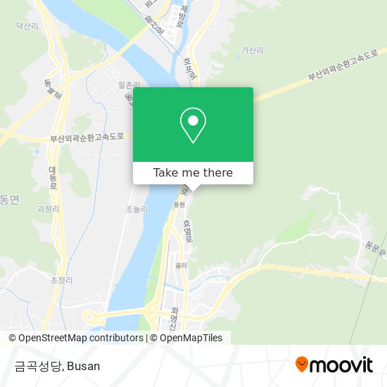 금곡성당 map