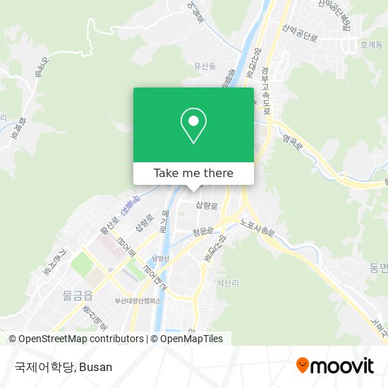 국제어학당 map