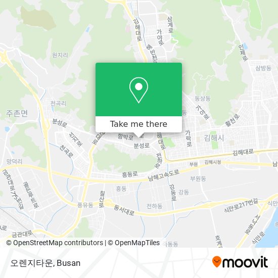 오렌지타운 map