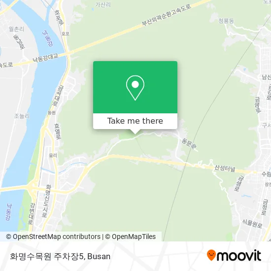 화명수목원 주차장5 map