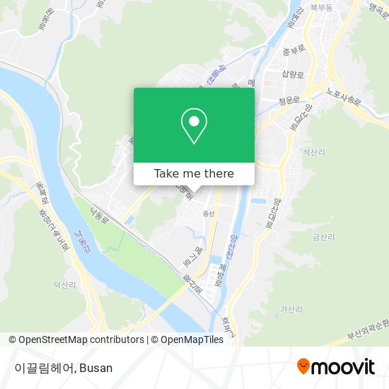 이끌림헤어 map