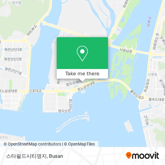 스타필드시티명지 map