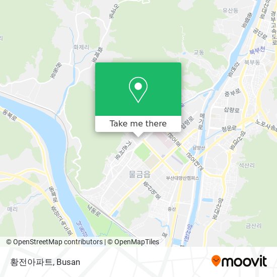 황전아파트 map