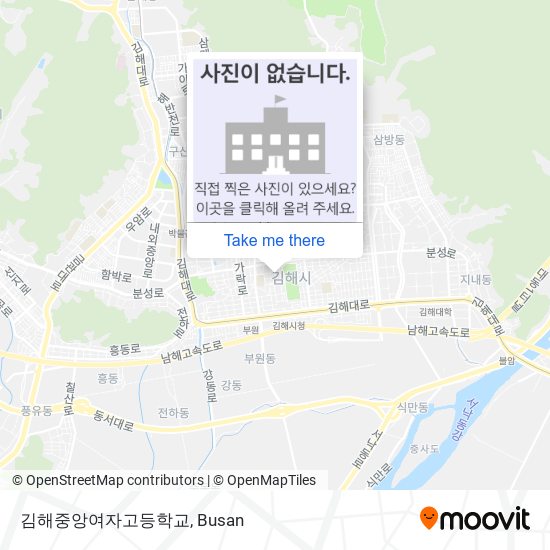 김해중앙여자고등학교 map